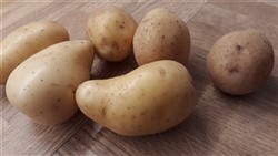 Potato croutons