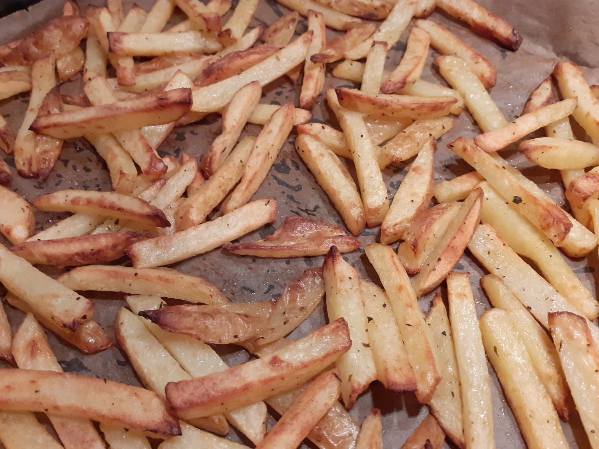 Oven baked french fries